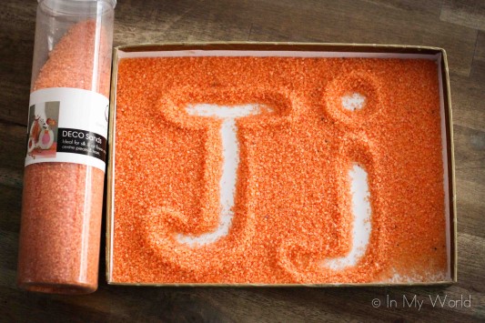 Preschool Letter J - In My World