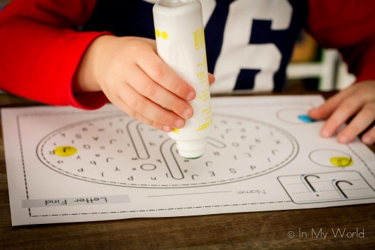 Preschool Letter J - In My World