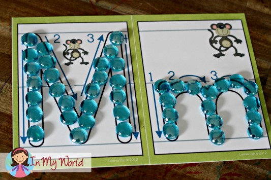 Preschool Letter M - In My World