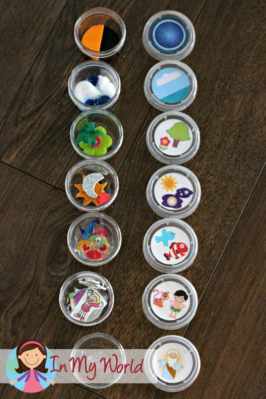 Sunday School Creation Man and Day of Rest In My World