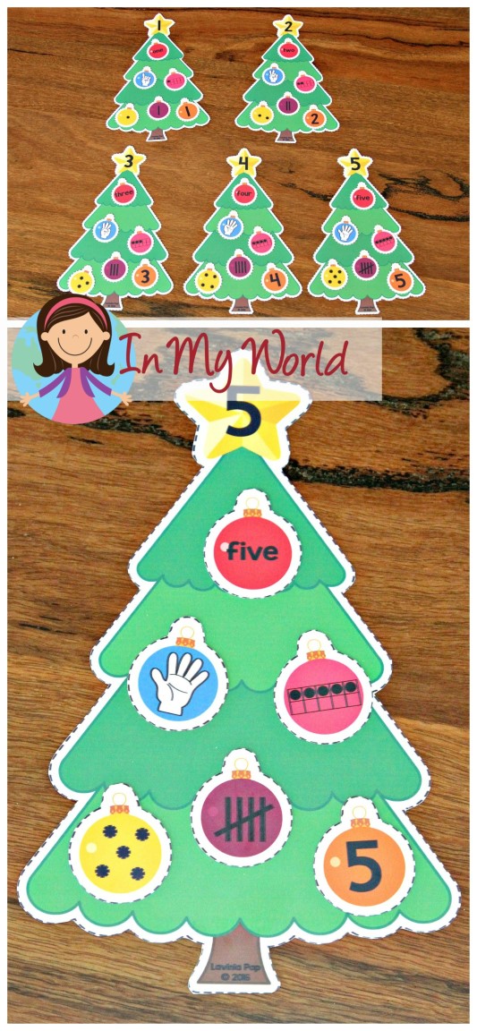 Christmas Preschool Centers  In My World