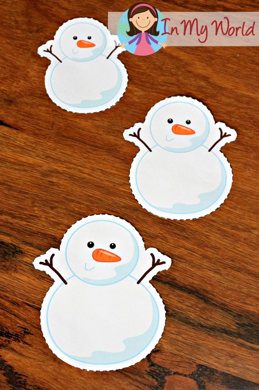 Winter Preschool Centers In My World