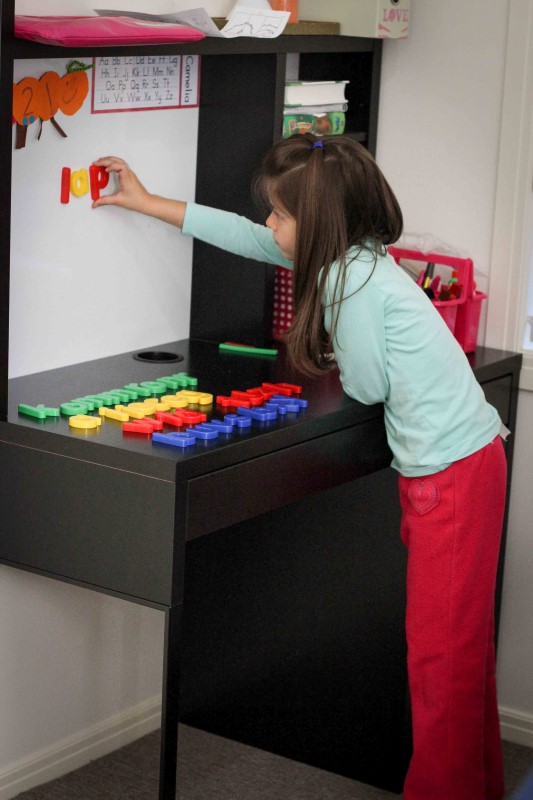 Word Work in Prep / Kindergarten Magnetic Letters