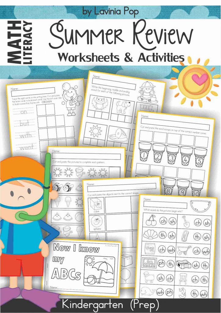 Summer Worksheets For Kindergarten Kindergarten summer-worksheets-for-kindergarten-kindergarten