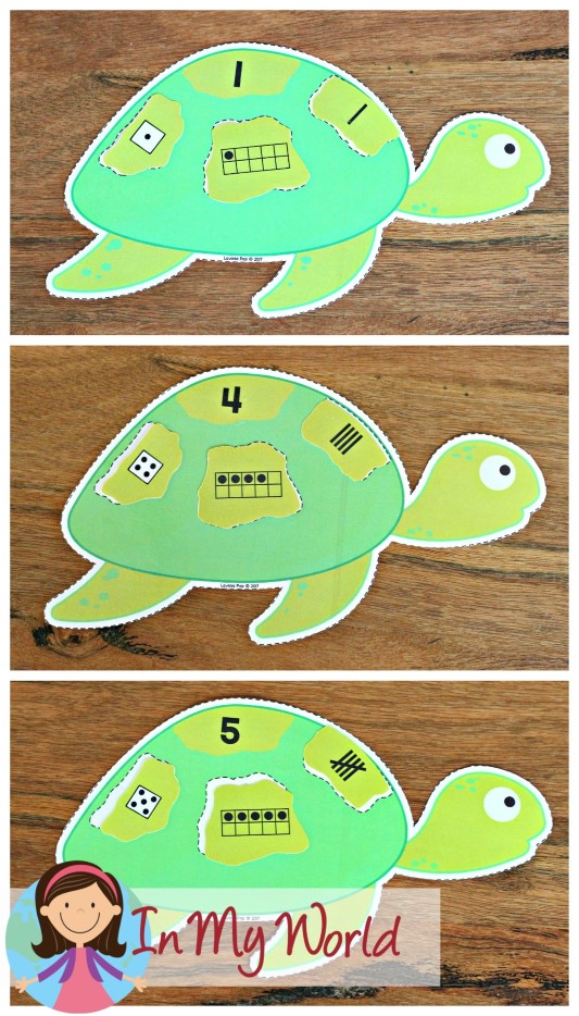 ocean preschool centers sea turtles numbers in my world