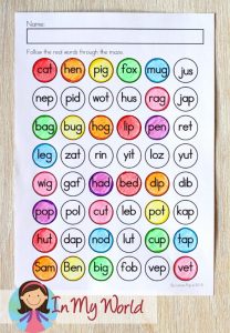 St. Patrick's Day Worksheets and Activities for Kindergarten - In My World