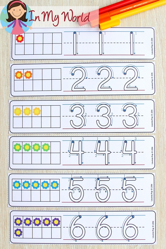 Spring Math Centers For Kindergarten - In My World