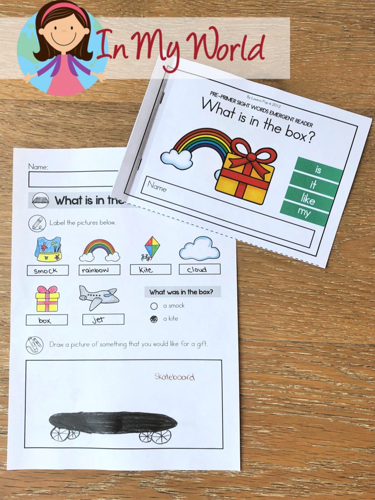 sight word reading comprehension booklets