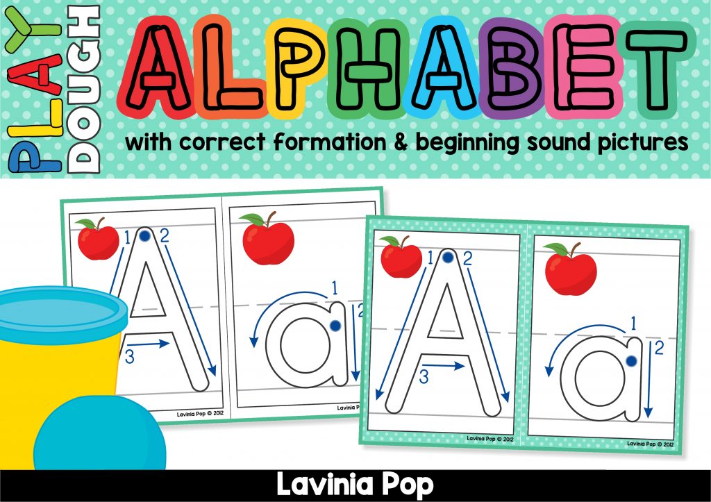 Alphabet Play Dough Mats, Playdoh Mats, Printable Play Dough Mats, Tracing  Mats, Letter Formation, Homeschool Activities for Pre-k and K 