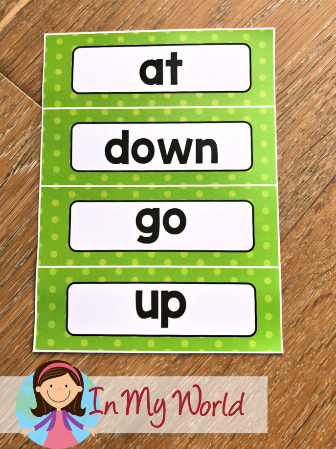 sight words word wall