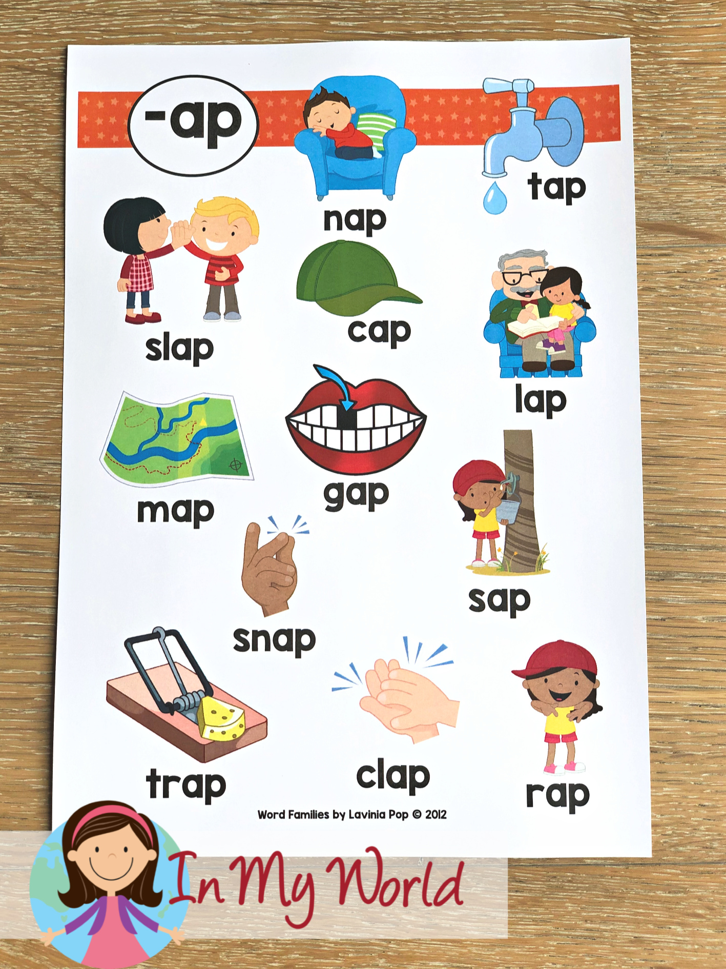 Op Word Family Worksheet